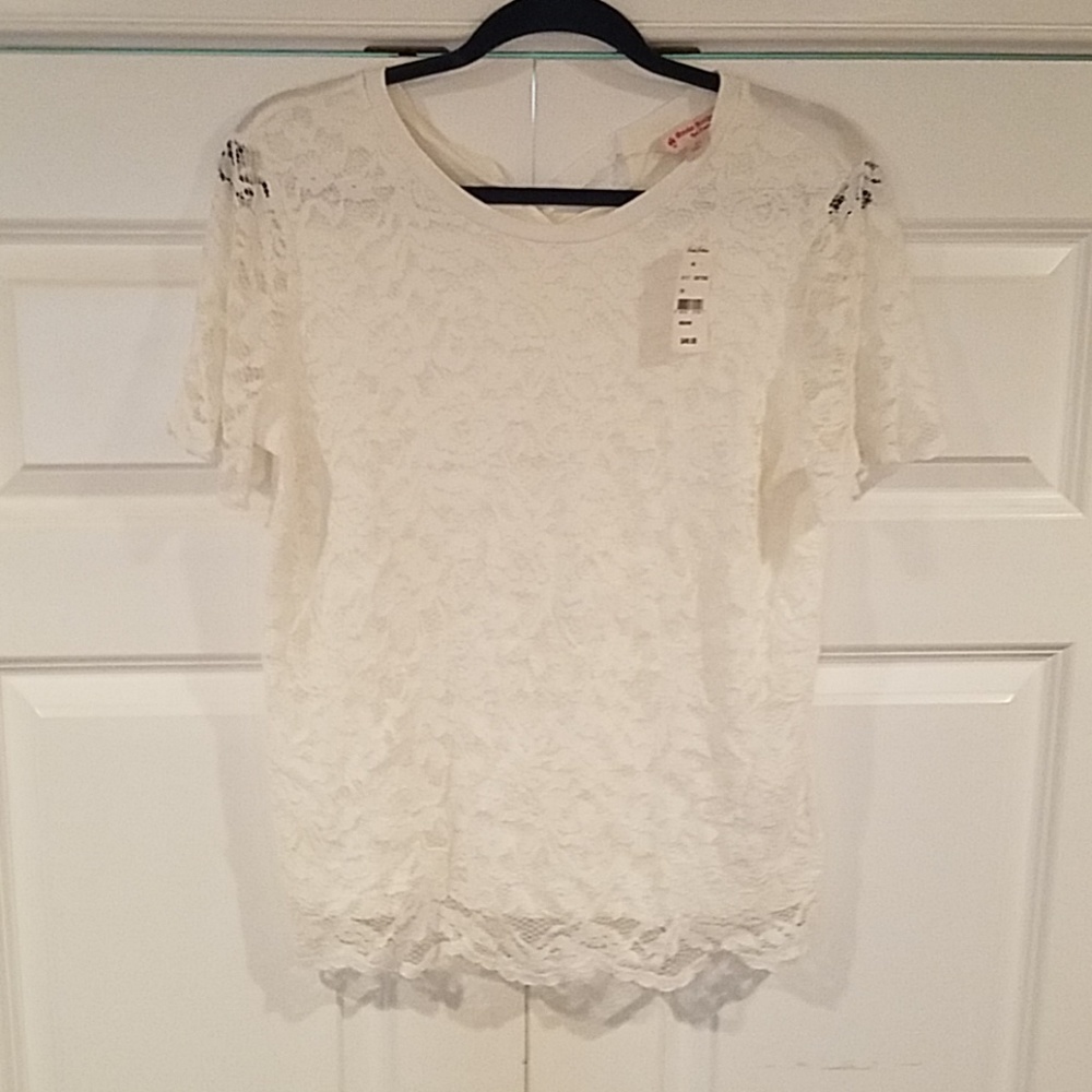 NWT Brooks Brothers lace top